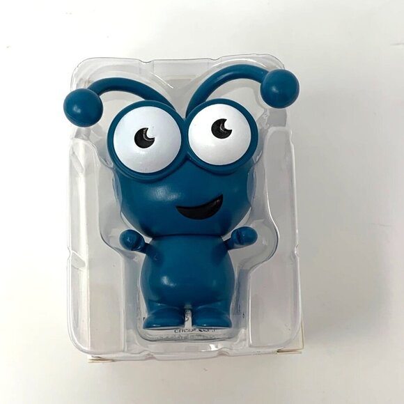 Cricut Cutie Peacock Figure Blue Mascot 3in Original Craft Room Decor New Box O - Picture 2 of 9